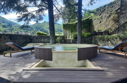 Vasca idromassaggio con sfioro infinity Pool - PLAYPOOLS PISCINE LUCCA